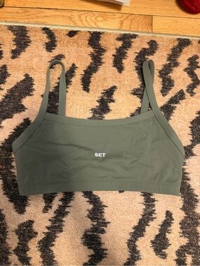 Set active sport body kelp olive Green Seamless sports bra - Women Intimates
